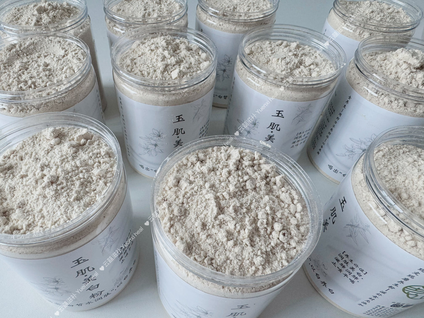 玉肌润肤粉 (*以白养白, 喝出“白皙水润肤”, 喝出黄金肺*) Jade Skin Powder