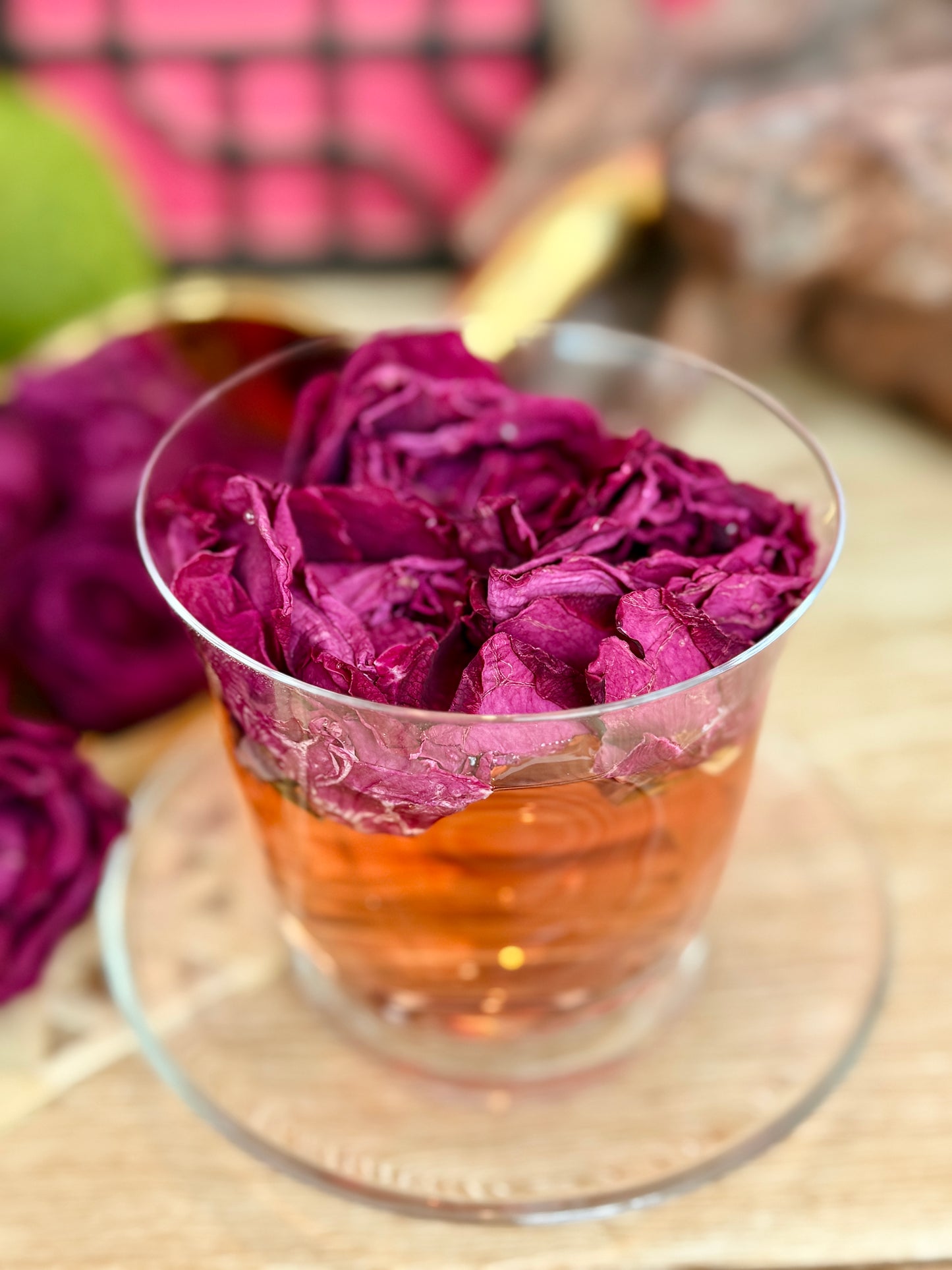 【冻干云南墨红玫瑰】Yunnan Freeze-Dried Mo Hong Rose【减龄水~玫瑰花中的花青素之王，堪称玫瑰界的爱马仕】