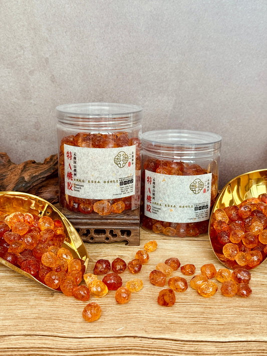 【特A云南琥珀桃胶】Yunnan  Peach  Gum【天然胶质浓稠Q弹，美容圣品】