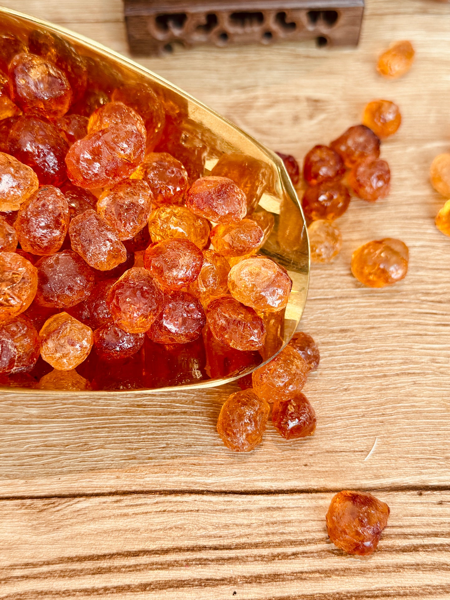 【特A云南琥珀桃胶】Yunnan  Peach  Gum【天然胶质浓稠Q弹，美容圣品】