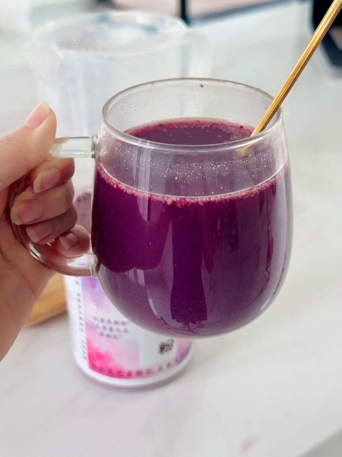 早C晚A⚪️🟣 【养肤黄金组合】【*玉肌美白粉+花青素紫颜粉*】 Morning C Night A Combo | Golden Skin-Nourishing Duo