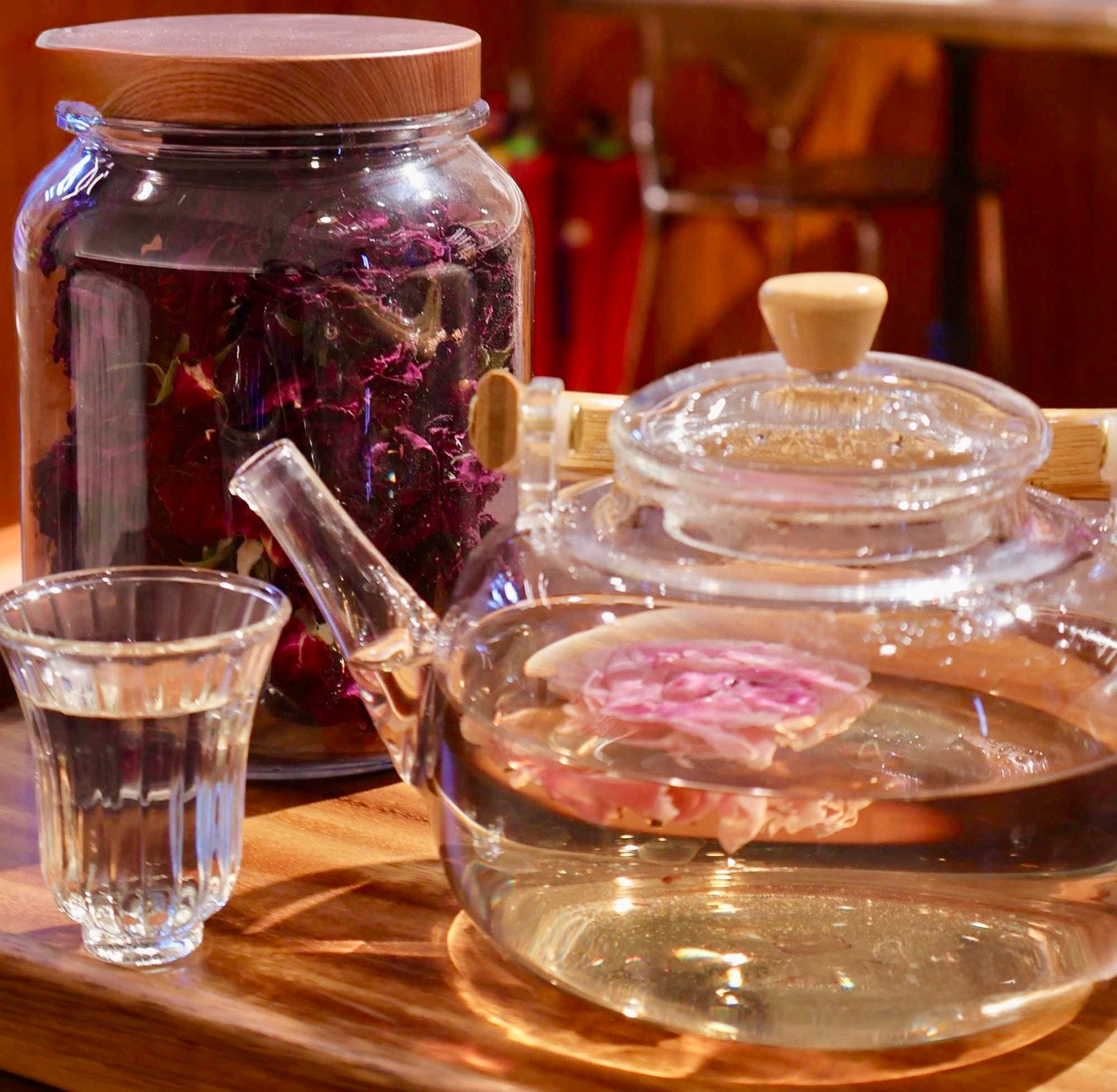 【冻干云南墨红玫瑰】Yunnan Freeze-Dried Mo Hong Rose【减龄水~玫瑰花中的花青素之王，堪称玫瑰界的爱马仕】