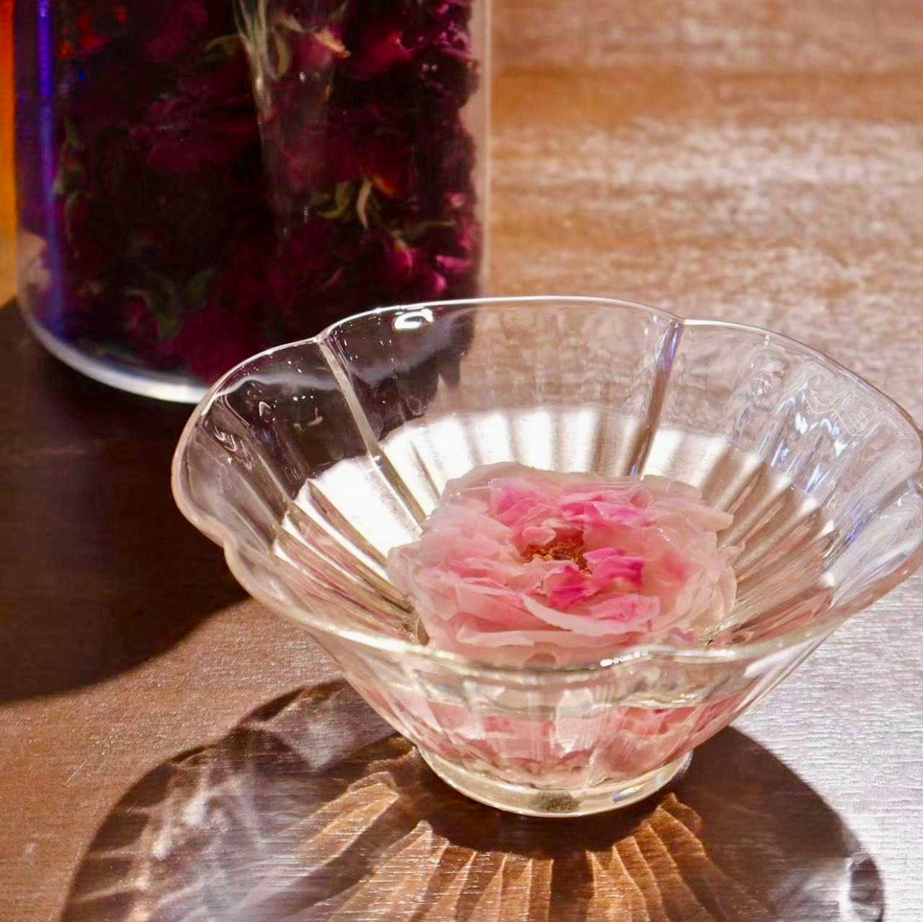 【冻干云南墨红玫瑰】Yunnan Freeze-Dried Mo Hong Rose【减龄水~玫瑰花中的花青素之王，堪称玫瑰界的爱马仕】