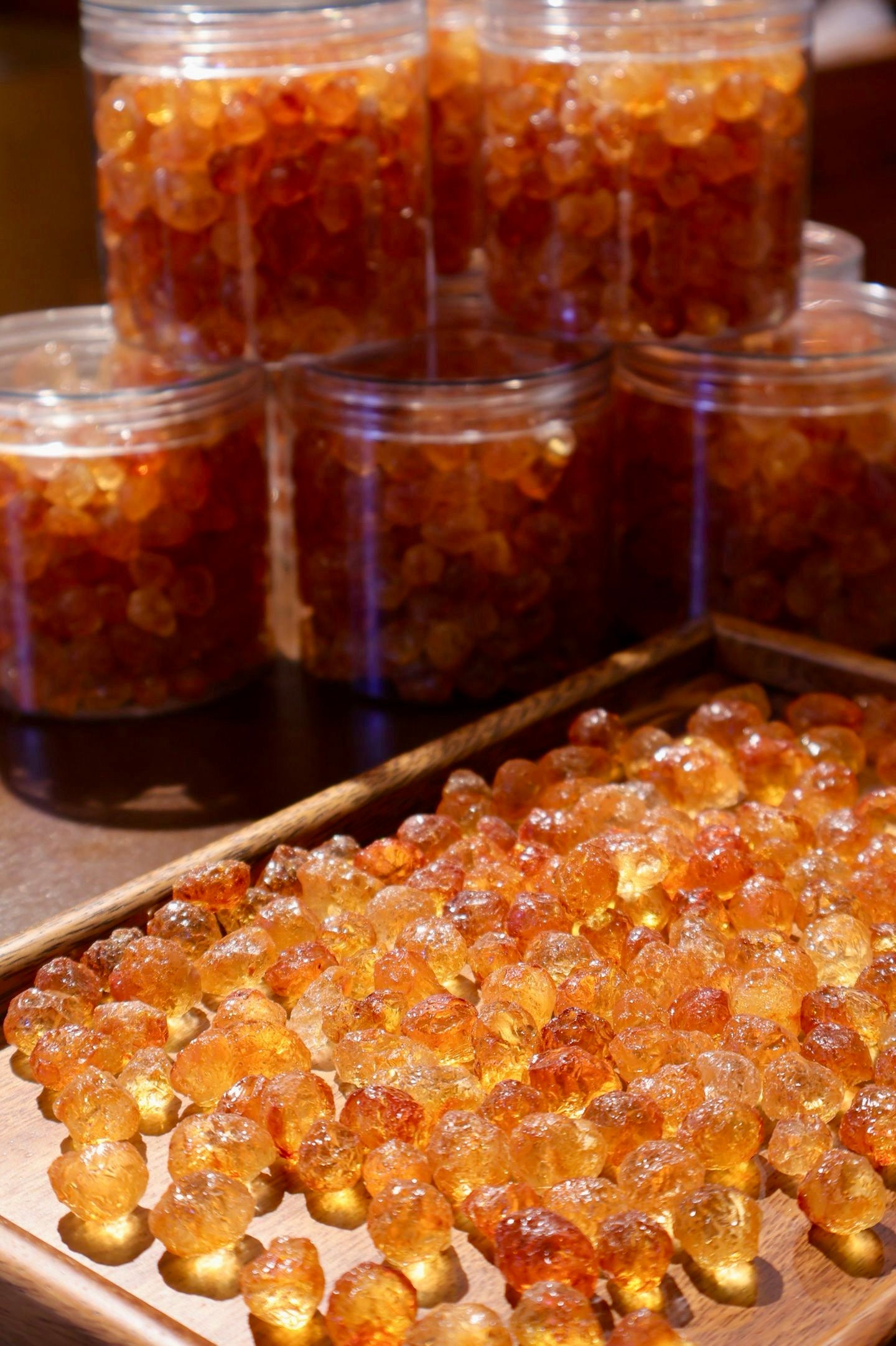 【特A云南琥珀桃胶】Yunnan  Peach  Gum【天然胶质浓稠Q弹，美容圣品】