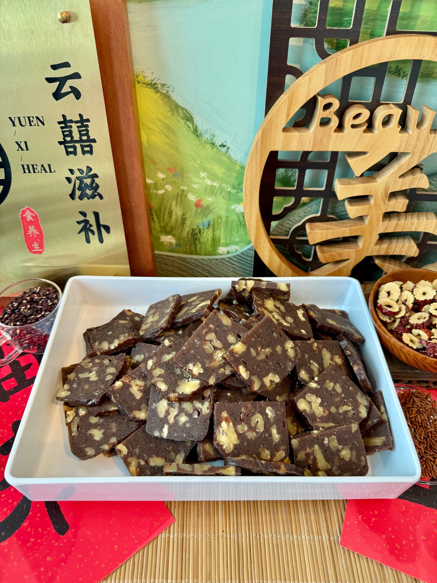 “黄芪五紅”养颜胶原鱼胶糕/花胶糕 Huangqi Five Red Fish Maw